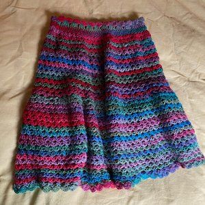 OOAK Crochet Skirt, super cute!